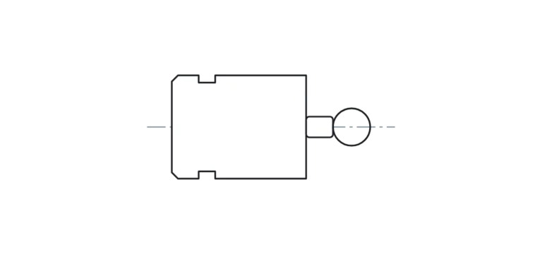 Drawing: Camlock type DP, stainless steel