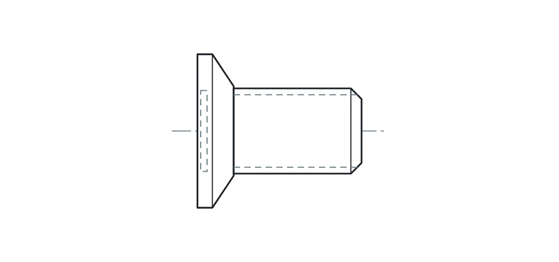 Drawing: Clamp weld ferrule
