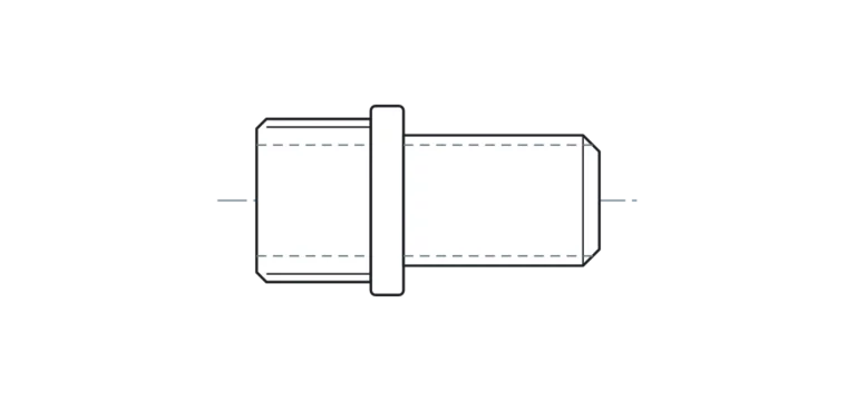 Drawing: Macon male thread weld end