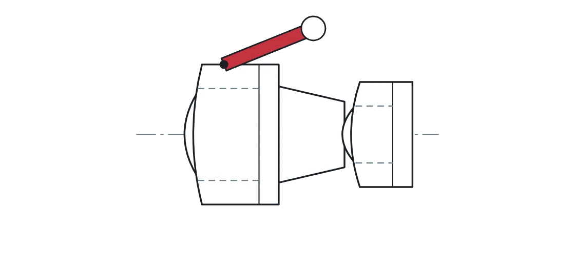 Drawing: Perrot reducer