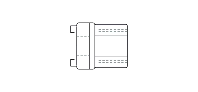 Drawing: Storz adapter with female thread