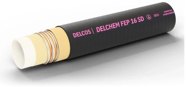 DELCHEM FEP 16 SD hose, cutaway