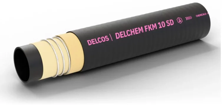 DELCHEM FKM 10 SD hose, cutaway