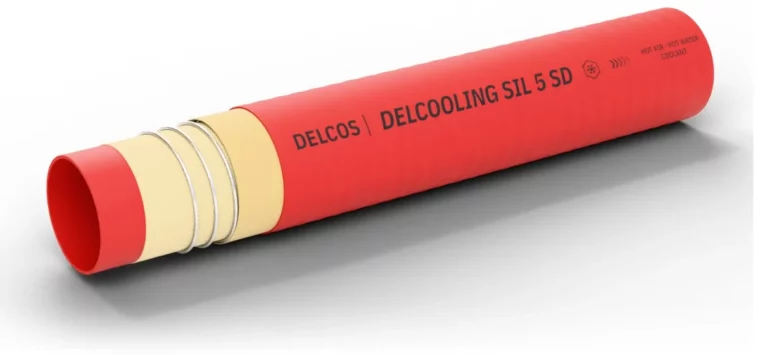 DELCOOLING SIL 5 SD hose, cutaway
