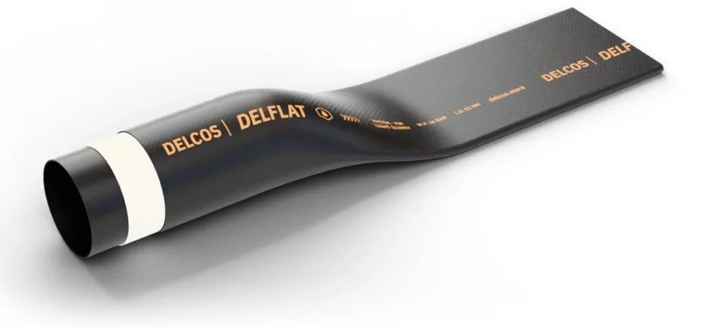 DELFLAT hose, cutaway