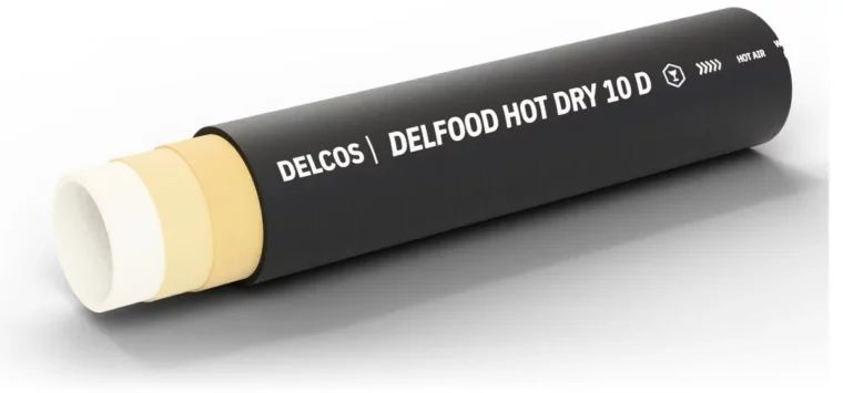 DELFOOD HOT DRY 10 D hose, cutaway