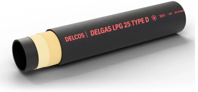 DELGAS LPG 25 TYPE D hose, cutaway