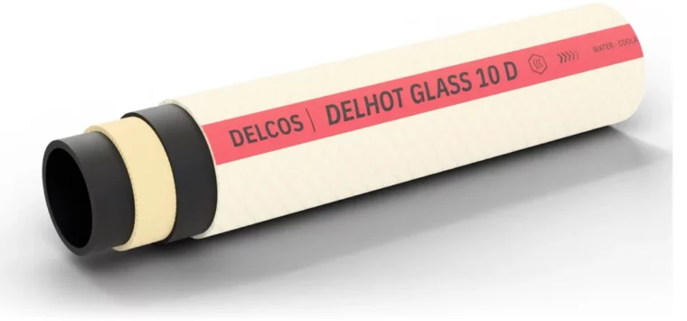 DELHOT GLASS 10 D hose, cutaway
