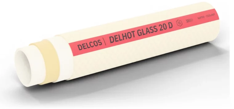 DELHOT GLASS 20 D hose, cutaway