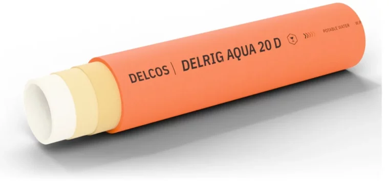 DELRIG AQUA 20 D hose, cutaway