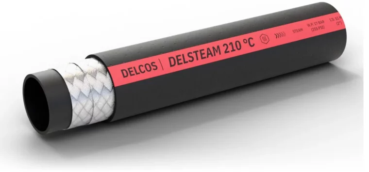 DELSTEAM 210 °C hose, cutaway