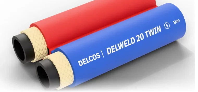 DELWELD 20 TWIN hose, cutaway
